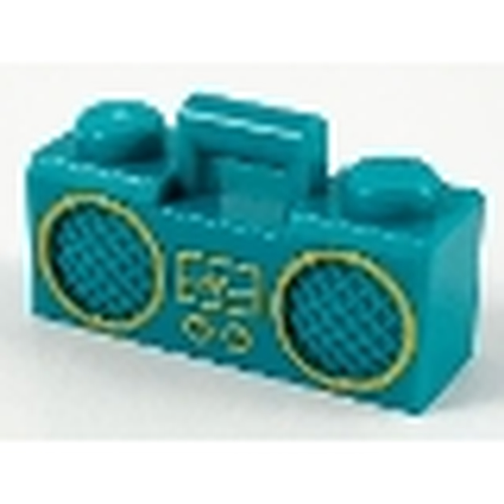 Минифигурка 93221pb06 Dark Turquoise