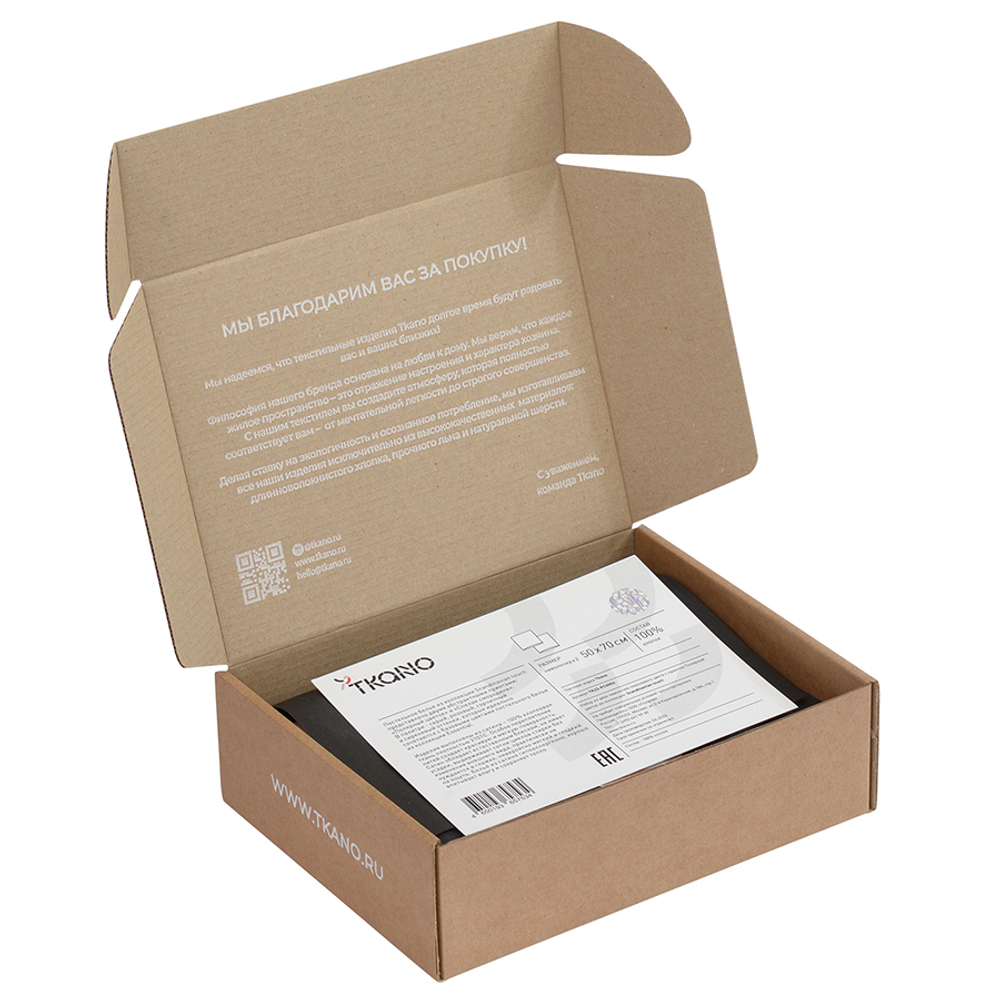 Набор из двух наволочек сиреневого цвета с принтом Полярный цветок из коллекции scandinavian touch, 50х70 см