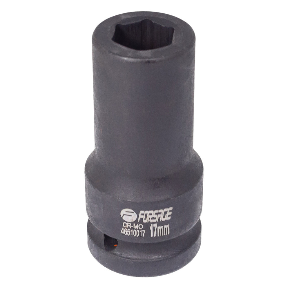 Головка ударная глубокая 17мм 3/4''6гр Forsage F-46510017