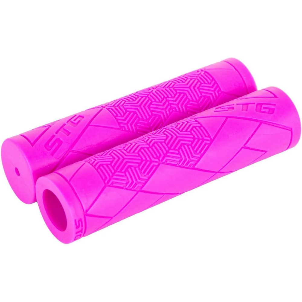 Грипсы STG Base 126 мм фиолетовый, 35261