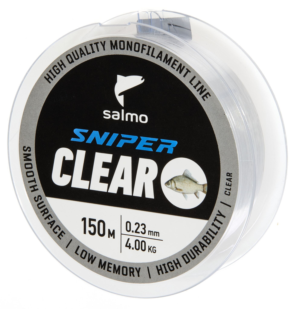 Леска монофильная Salmo Sniper Clear 150/023