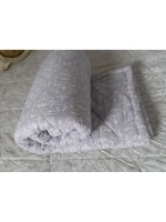 Одеяло двуспальное зимнее всесезонное теплое лен хлопок