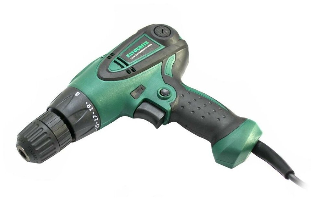 Сетевой шуруповёрт FAVOURITE ID 500/2S 500Вт, 2 скорости, 300-1000об/мин(102105002)