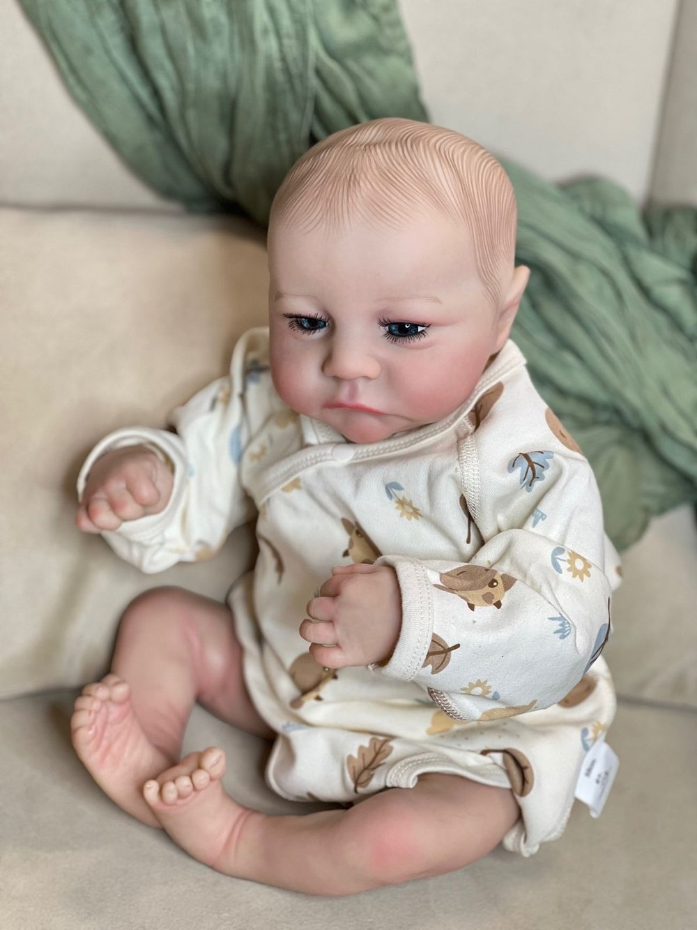 Кукла Реборн мягконабивная 48см в пакете (FA-689)