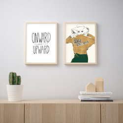 IKEA BILD  (ИКЕА БИЛД)  -  Плакат, Мечтатель, 30x40 см