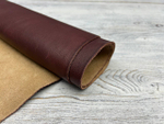 Bizonte Bordo (1,8-2,0 мм), цв. Бордовый, натуральная кожа