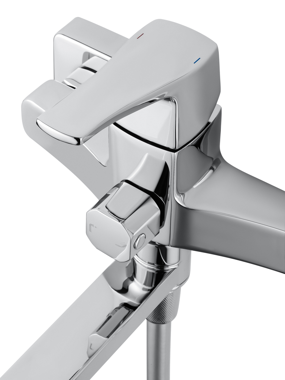 Смеситель для ванны WONZON & WOGHAND FLEX, Хром (WW-639906-CR)