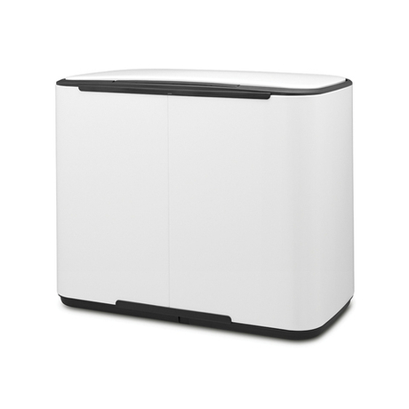 Мусорный бак Bo Pedal Bin 11+23л Brabantia Белый