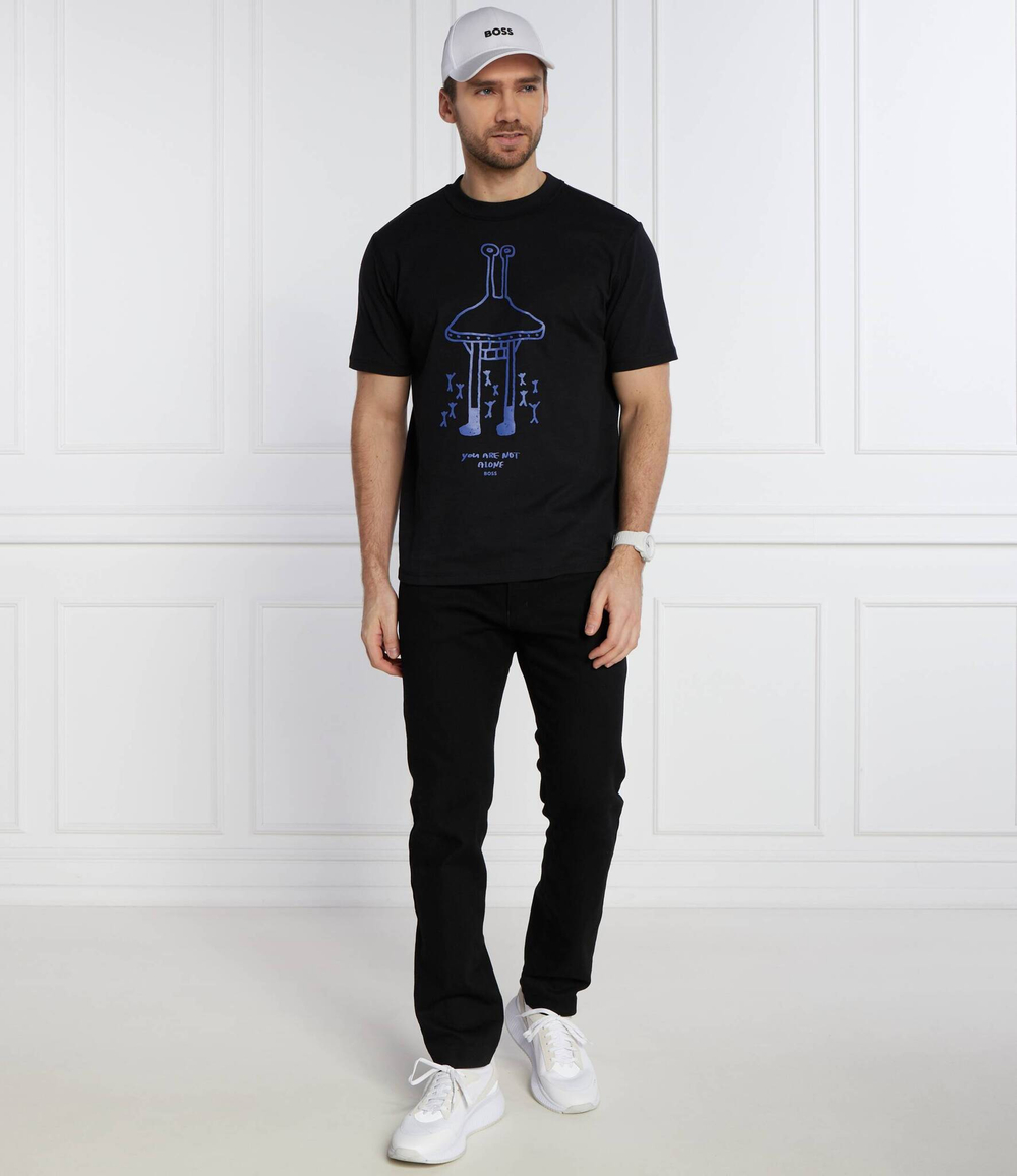 Футболка TeeMixDoodle BOSS ORANGE - черный(50510220)