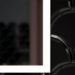 Зеркальный шкаф Sancos Cube с подсветкой 600х140х800