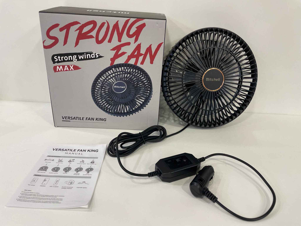 T149 / Вентилятор DA-T149-6-24V (Кронштейн крепления для автомобиля в комплект НЕ входит) (1 шт.)