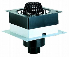 Кровельная воронка HL63 с вертикальным выпуском