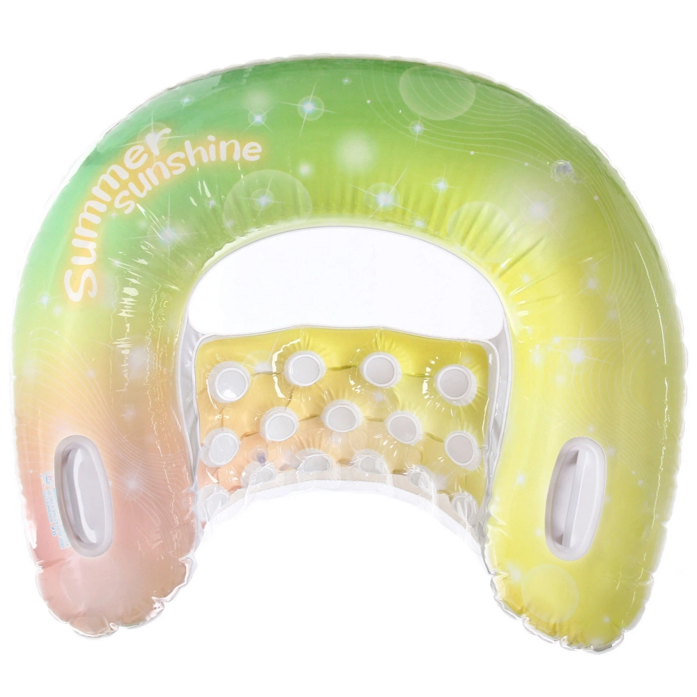 Надувное кресло-шезлонг для плавания Лаунж U-003. 120*80 см