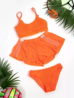 купальник раздельный 3 в 1 с шортами спортивный Adidas