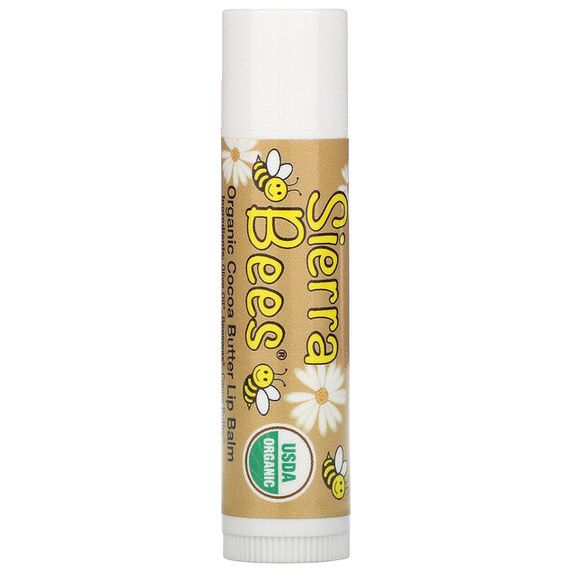 Dodaq üçün balzam \ Бальзам для губ \ Organic Lip Balms  (4.25 g) Cocoa
