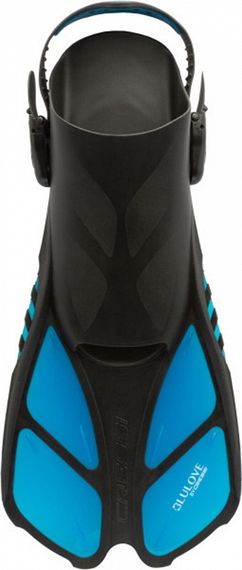 Комплект полнолицевая маска  Cressi Duke Аквамарин + Ласты Bonette