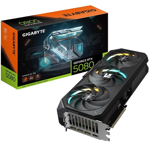 Видеокарта GIGABYTE GeForce RTX 5080 GAMING OC 16GB (GV-N5080GAMING OC-16GD)
