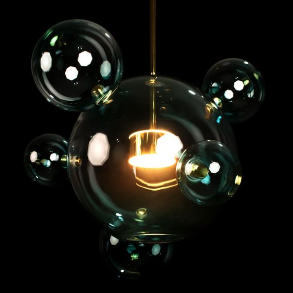 Подвесной светодиодный светильник Loft IT Bolle 2027-P6 Blue