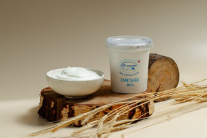 Сметана с массовой долей жира 20% (400 мл)