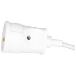 Удлинитель электрический ЭРА UX-1-3m без заземления 1 розетка 3м ПВС 2x0,75мм2 6А | Бытовые удлинители