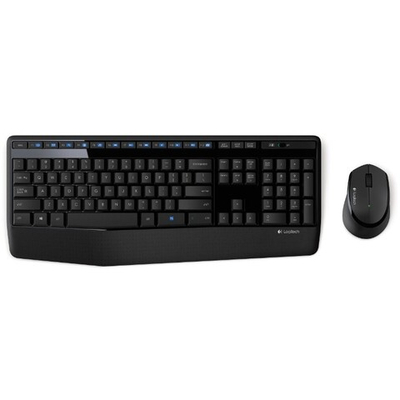 Комплект Logitech MK345 Comfort (клавиатура+мышь) Wireless 2.4 GHz, Black