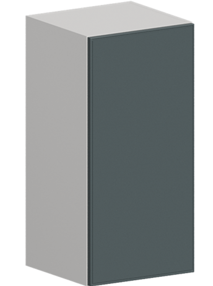 Кухня Модуль ШВ 350 Графит / Бирюзовая мята