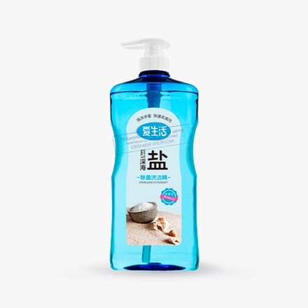 Средство антибактериальное мыло для мытья посуды с глубоководной морской солью 1250 мл. ILIFE (1 PV)