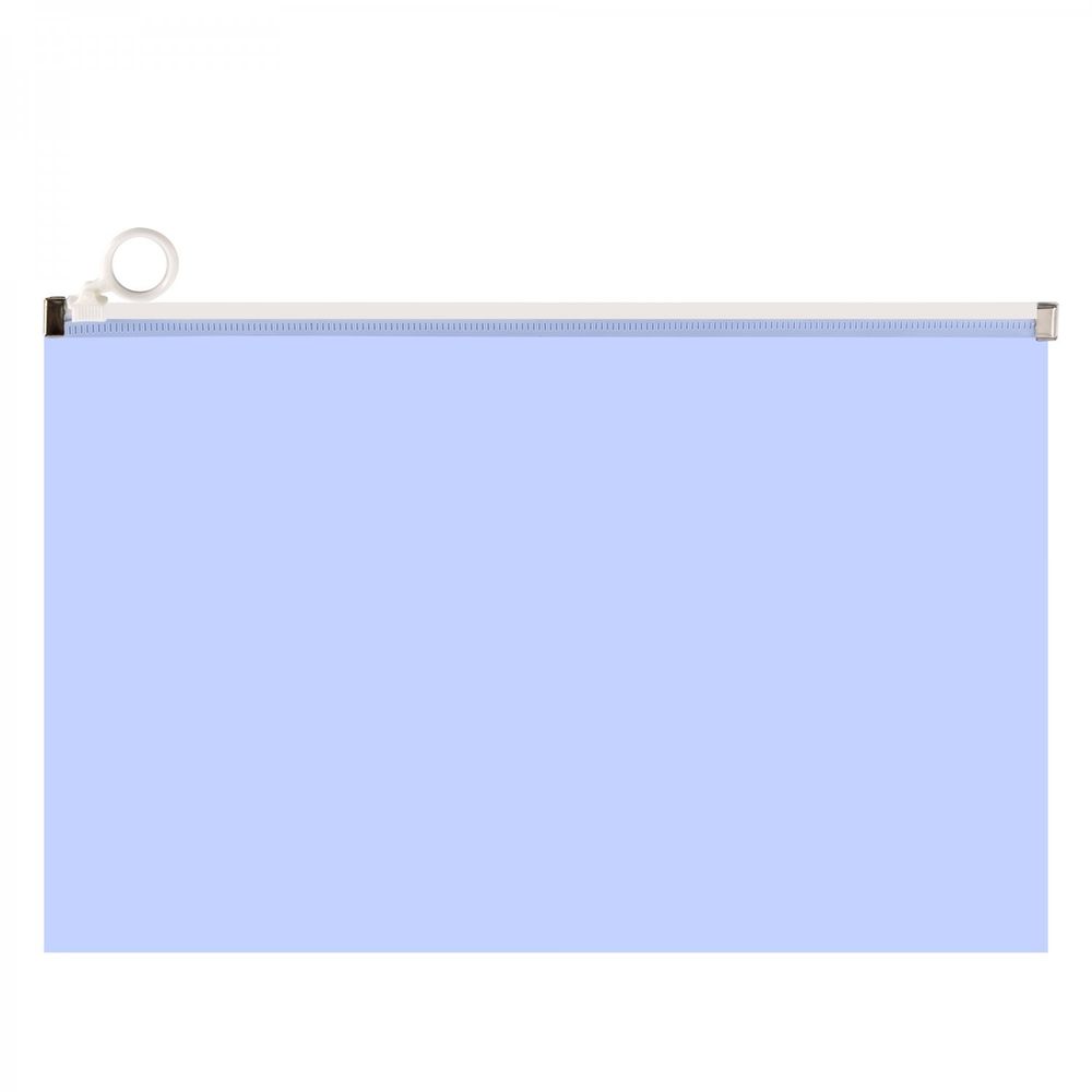 ZIP-LOCK пакет на молнии 320*245*25 мм, Alingar, A4, 180 мкм, непрозрачный, глянец, голубой