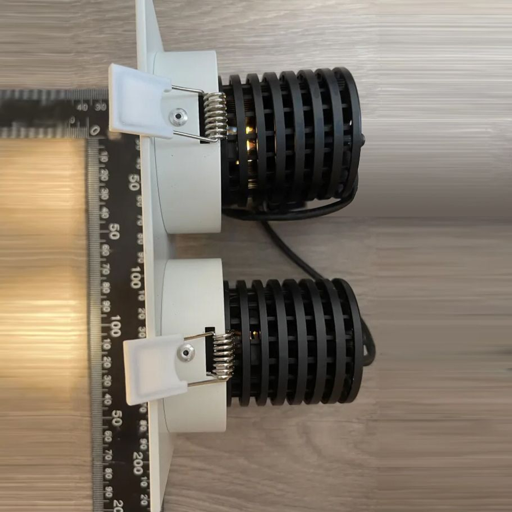 Светильник светодиодный встраиваемый NEPHELLINE LED NL-2 2х5W (10W) 3000К тёплый белый, 2 года гарантии