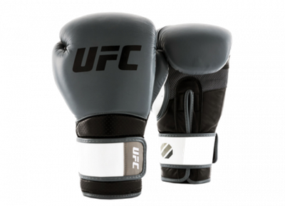 UFC Перчатки MMA для работы на снарядах серые - 16 Oz