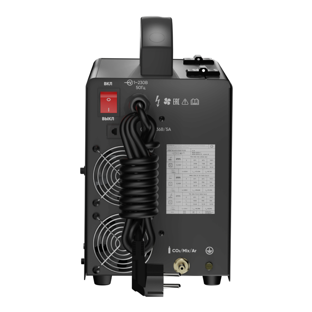 OSA START ALUWELD X200 PULSE Сварочный полуавтомат 2ST200XP