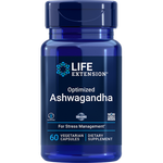 Optimized Ashwagandha 60 капсул Life Extension