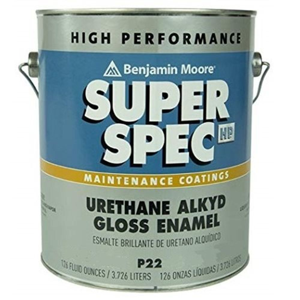 Benjamin Moore P22 Super Spec HP™ Urethane Alkyd Gloss Enamel  ЭМАЛЬ ПО МЕТАЛЛУ УРЕТАНОВАЯ АЛКИДНАЯ БЛЕСТЯЩАЯ