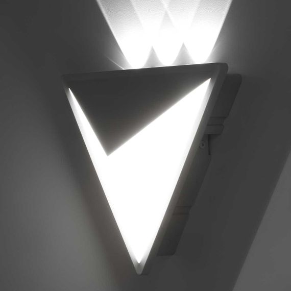 Уличный настенный светодиодный светильник Citilux Domus CLU0804WH