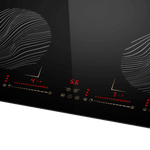 Индукционная варочная панель с объединением зон Bridge Induction MAUNFELD CVI594SB2BKF Inverter