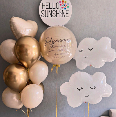 Набор шаров на выписку №1