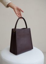 DORRIE шоколадно-бордовая