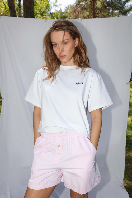 Футболка база белая