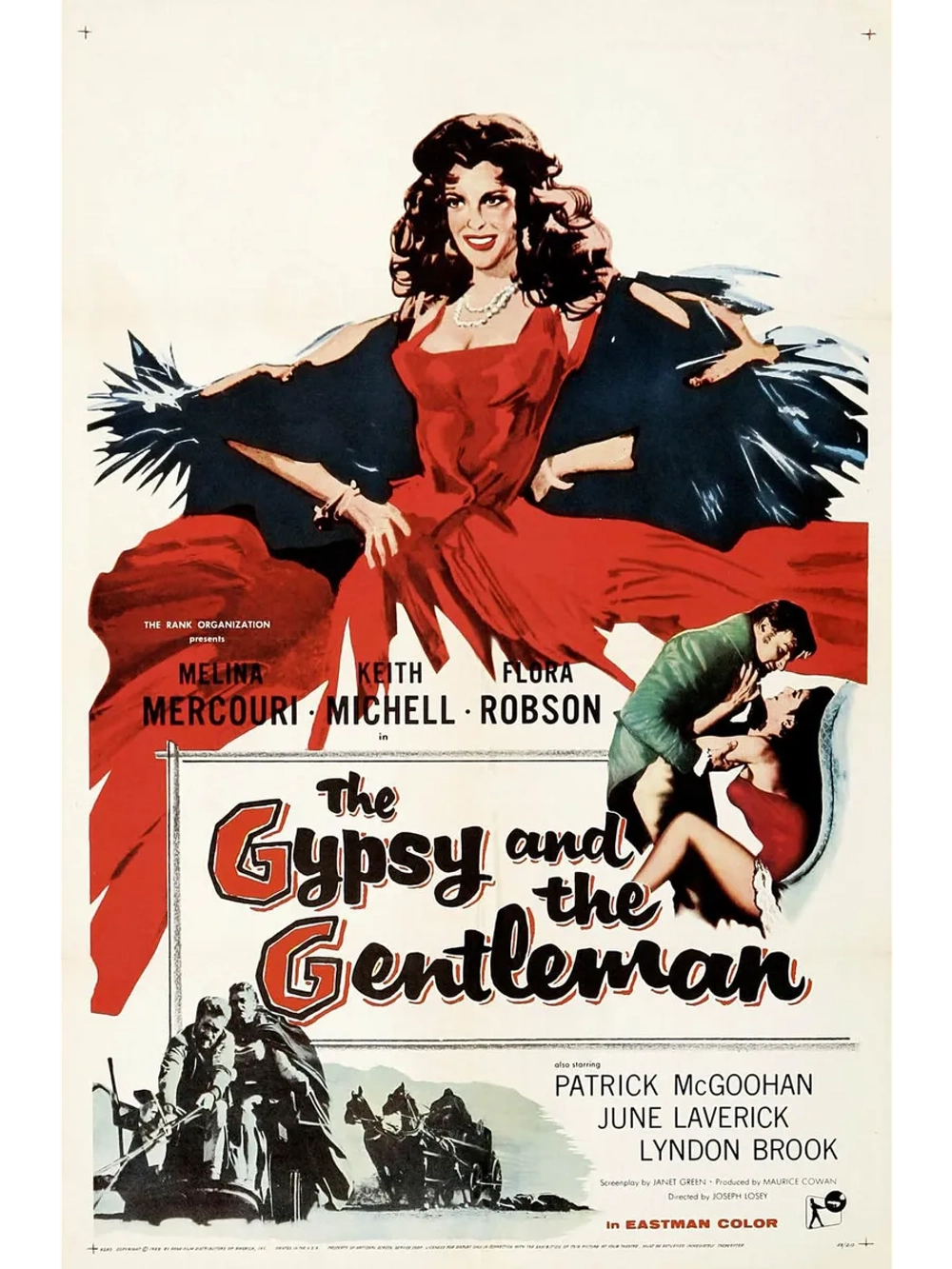 Цыганка и джентльмен (1957) (DVD-R)