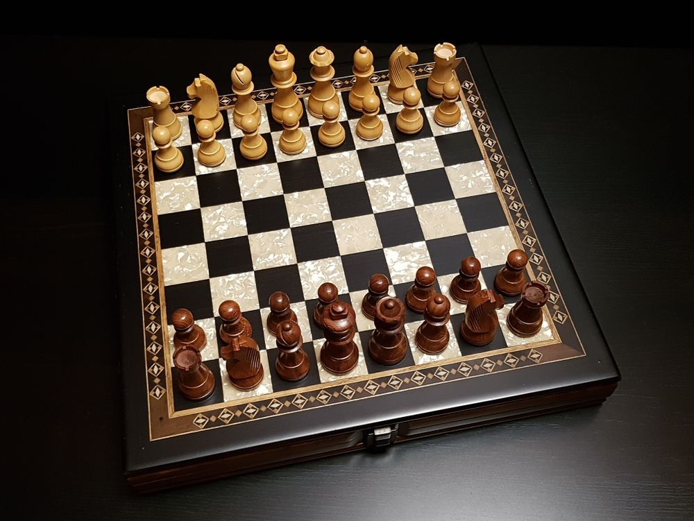 Шахматы "Элеганс" средние (2812.WF.BLK)