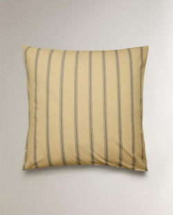 ZARA HOME (300 НИТЕЙ) НАВОЛОЧКА В ПОЛОСКУ, ЖЕЛТЫЙ