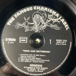 Винтажная виниловая пластинка LP Genesis Wind And Wuthering (France 1976)