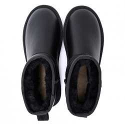 Ugg Classic Mini Metallic "Black"