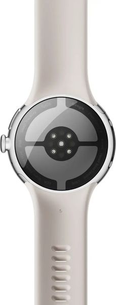 Умные часы Google Pixel Watch 4 41mm Wi-Fi (Polished Silver/Porcelain)