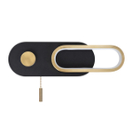 Настенный светодиодный светильник Arte Lamp LUCAS A2602AP-10BK