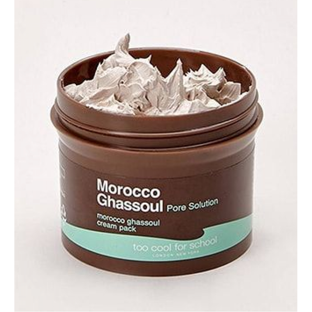 Too Cool For School Morocco Ghassoul Cream Pack глиняная маска-крем для лица