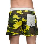 Мужские шорты с камуфляжным принтом Sesmik STORM MILITARY LEMON