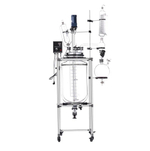 Реактор стеклянный лабораторный S212-200L с рубашкой, 200 л