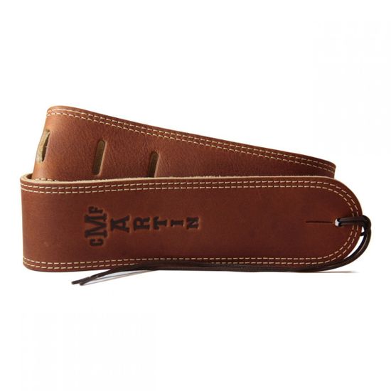 MARTIN 18A0012 гитарный ремень, кожа/ замша, коричневый