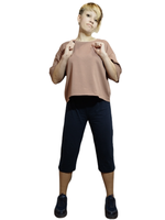 2162 Капри женские, фуме (66)